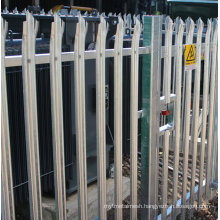 Galvanised and Powder Coating Palisade Steel Fence